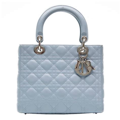 dior small blue bag|light blue Dior bag.